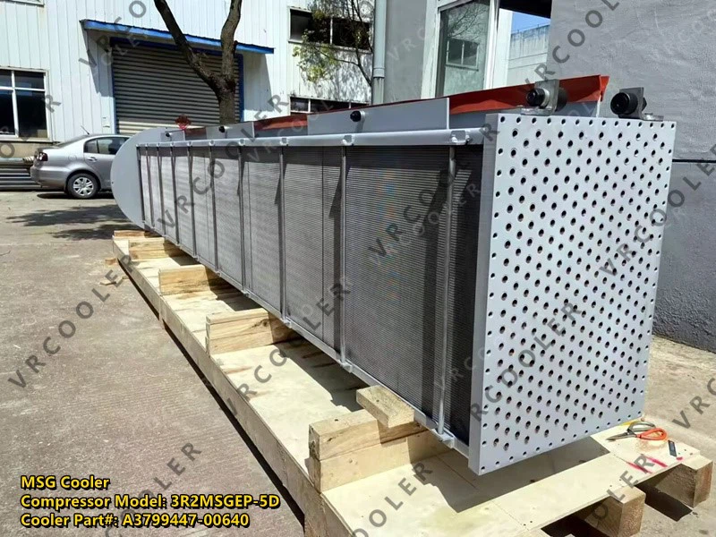 Ingersoll Rand MSG Air Compressor Cooler MSG cooler 3R2MSGEP-5D A3799447-00640 Ingersoll Rand MSG Air Compressor Cooler MSG cooler 3R2MSGEP-5D A3799447-00640