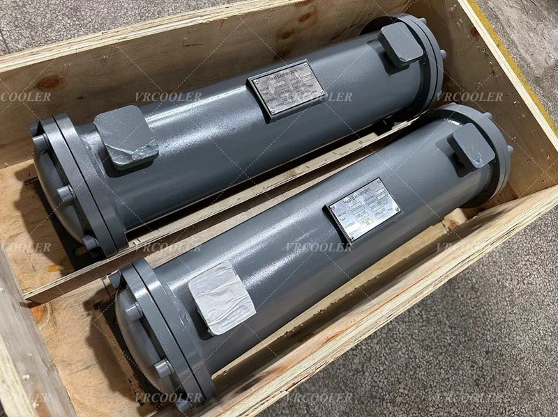 Shell Tube Type Atlas Copco Air Compressor Heat Exchanger Shell Tube Type Atlas Copco Air Compressor Heat Exchanger